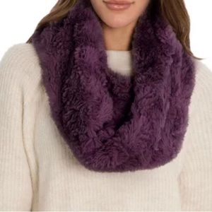 Purple infinity, scarf by peace and pearls